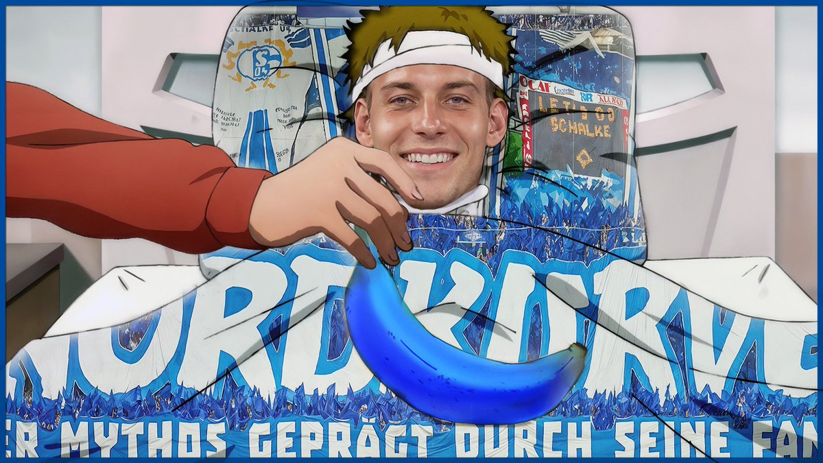 CreatorPitch's tweet photo. Saitama heilt Becker mit der Blauen Banane! 💙🍌 Timo, du büs unsa Jung... Halte durch! 💪 @s04 #S04 #TimoBecker #OnePunchMan https://t.co/9XCYwUtnWb