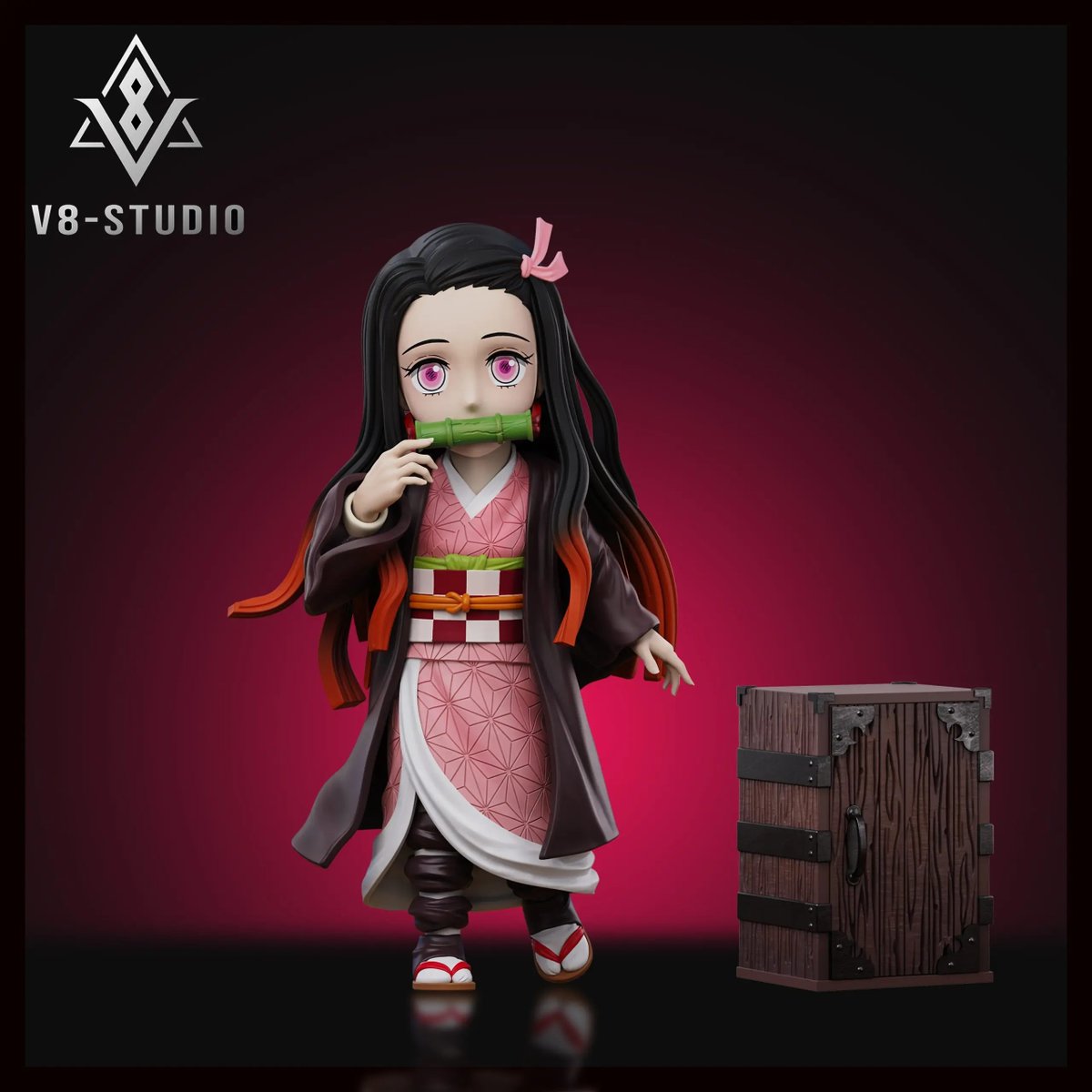 MajinStore's tweet photo. 🌸 Nezuko Kamado – V8 Studio
La demonio de mirada pura resplandece con ternura y fuerza contenida. Un espíritu indomable que lucha entre la oscuridad y la esperanza.
#KimetsuNoYaiba #NezukoKamado #V8Studio #AnimeFigures #MajinStore https://t.co/FxNTzp0RWa