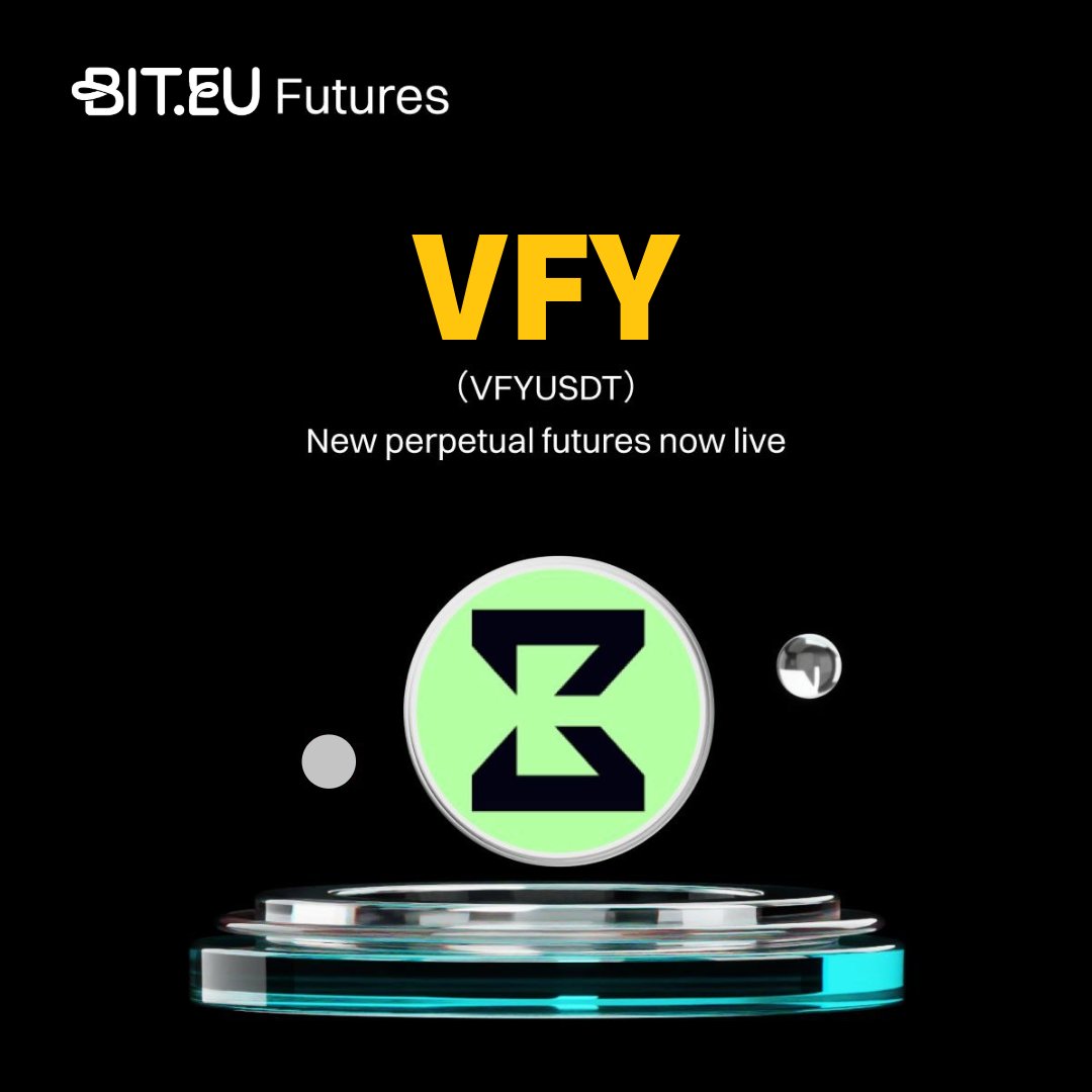 BitEuOfficial's tweet photo. $VFY @ZKVProtocol USDT Futures is now live on https://t.co/f3BcYSDzy3, with up to 50x leverage.
#dailyupdates #dailysignals #Crypto #CryptoTrading #CryptoWeek #CryptoCommunity #bitcoin #BTC #marketdip #futurestrading #sharkfin #investing #buybacks #Discounts #EveningVibes https://t.co/dH5iaQbB3e