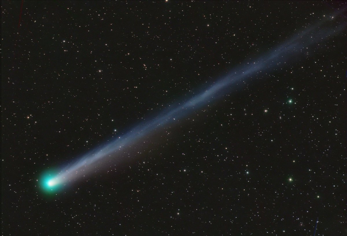 C/2025 A6 Lemmon 2025-09-30 RGB image 2.40 UT 30min  8" RASA Asi 294m Michael Jäger, Gerald Rhemann