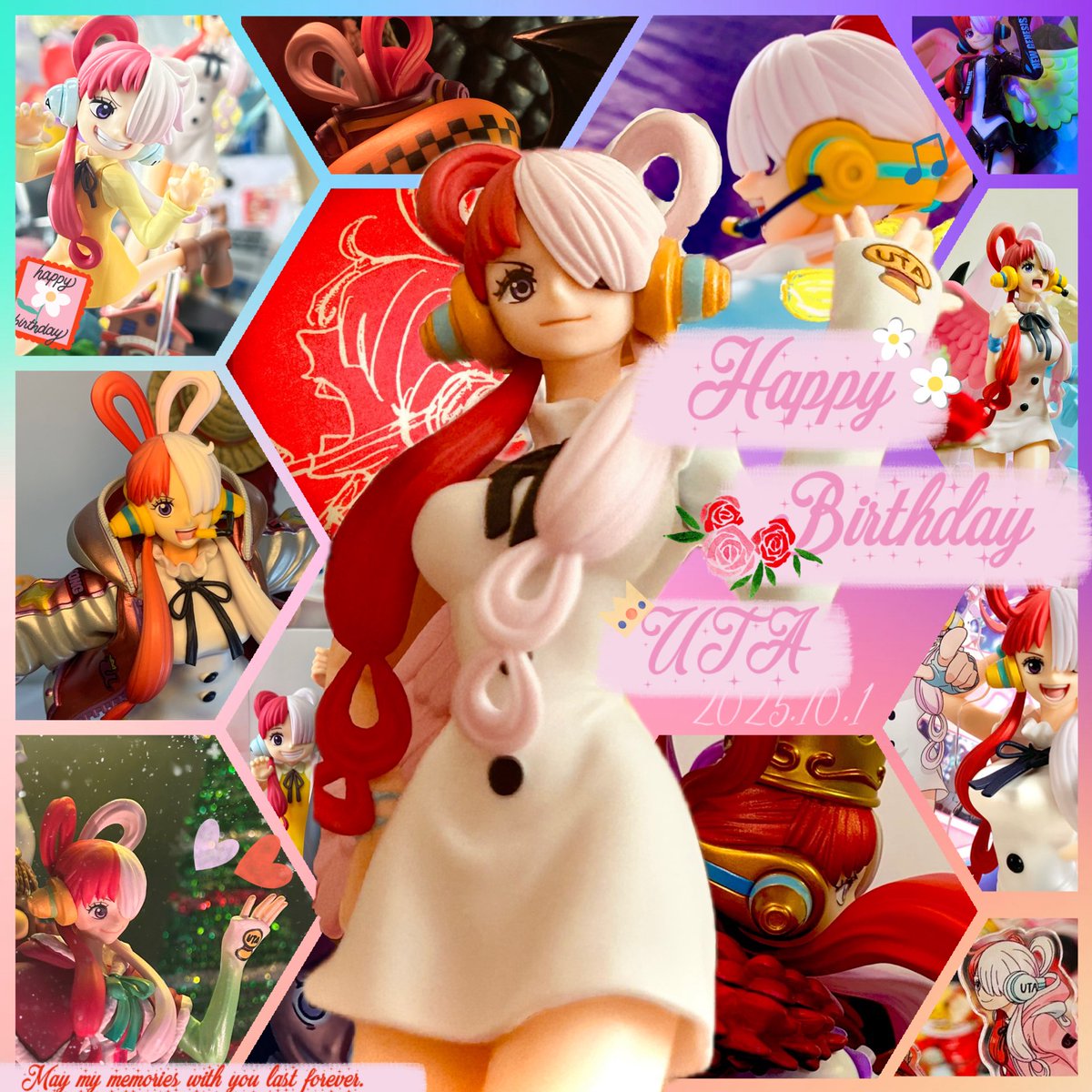 nlstak_ota's tweet image. ウタちゃ誕生日おめでとう🎂
あなたの歌がどこまでも響き渡るように、
冒険がいつまでもつづきますように。
そして、あの世界にいるあなたにたくさんの幸せがおとずれますように。
大好きだー！！

#ONEPIECE 
#OP_FILMRED 
#ウタ誕生祭2025