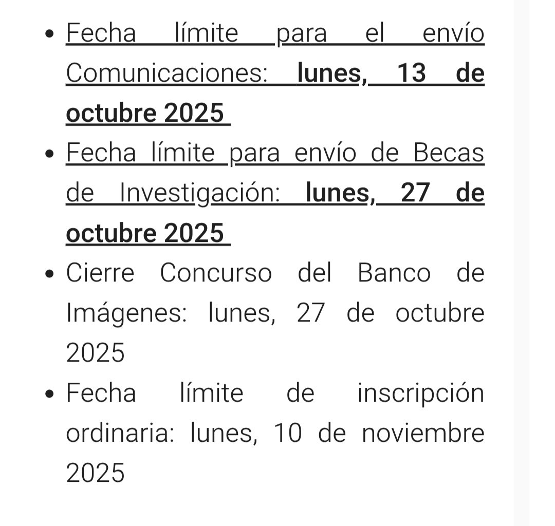 📢Atención! Congreso SERPE 2025. Ampliación fecha limite Comunicaciones y Becas de Investigación #serpe2025