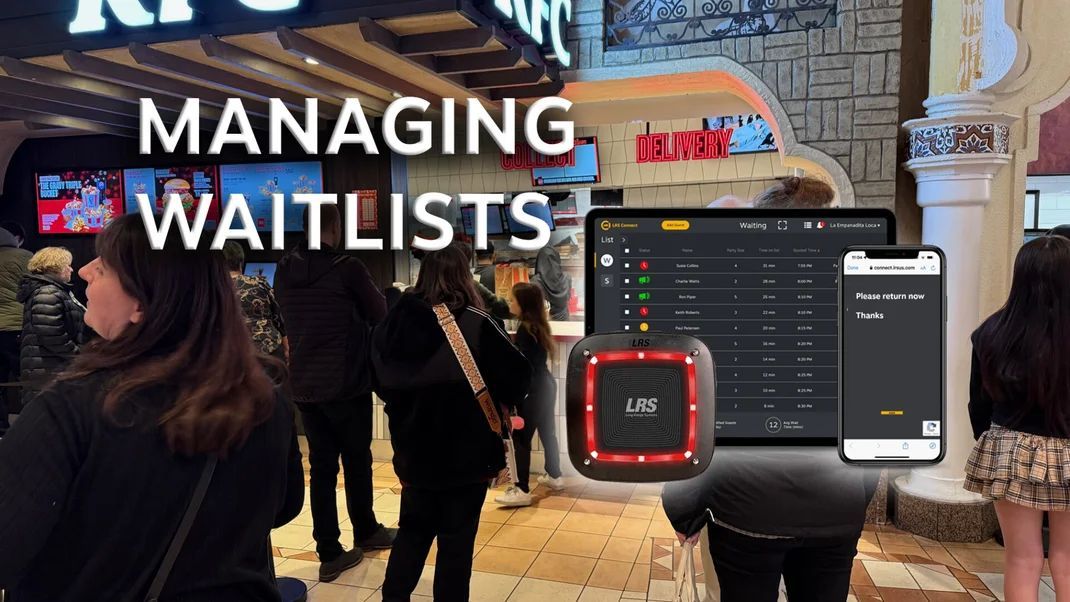 Managing waitlists on paper can frustrate guests &amp; staff. With LRS Connect, restaurants gain real-time paging, accurate wait times &amp; calmer foyers. A better guest experience starts here 👉 buff.ly/IJXD6IV ]