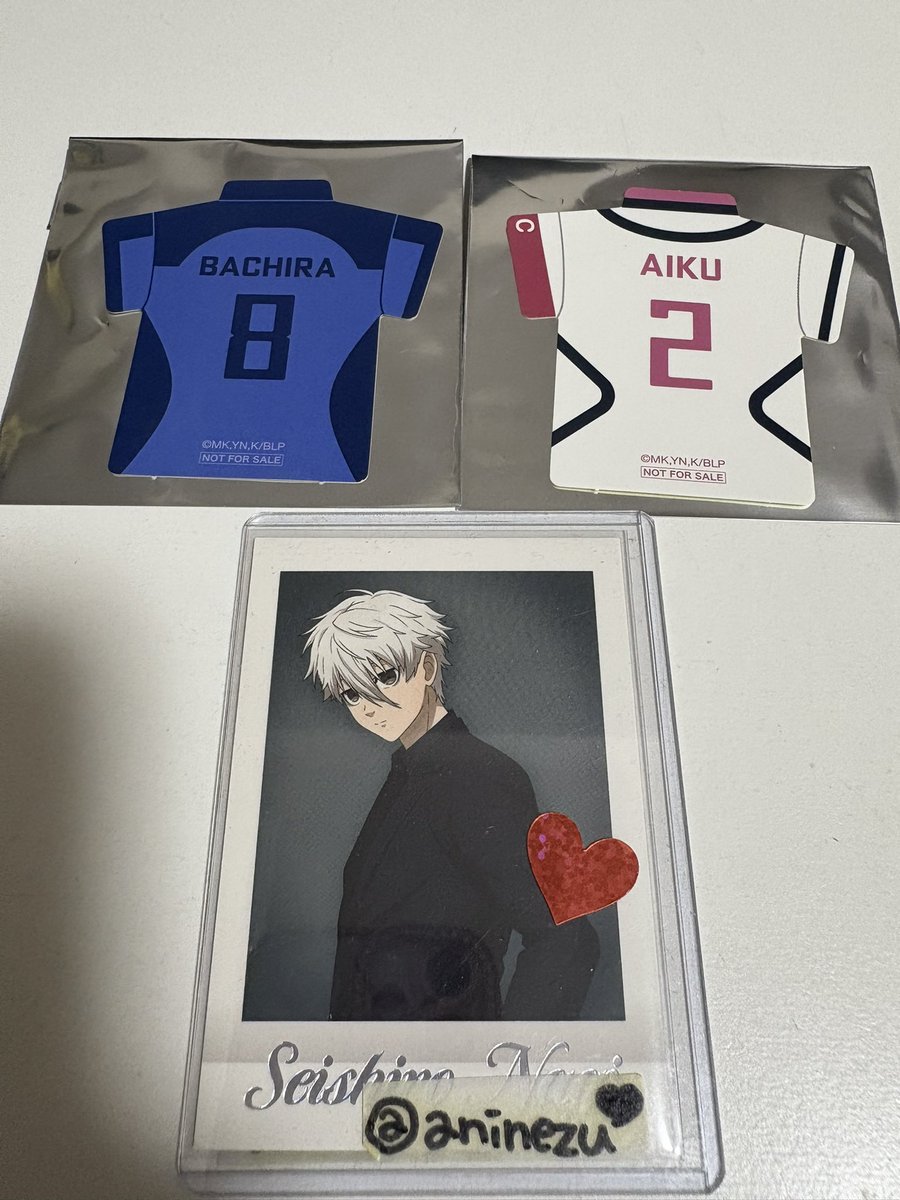aninezu's tweet photo. ブルーロック 交換 ブルーロック展 ブルロ

譲▶︎写真の物

求▶︎同種凪誠士郎 https://t.co/jELcEHNS7z