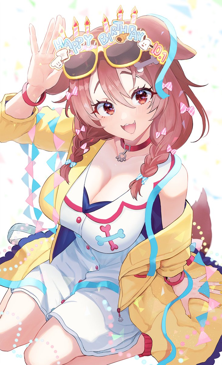 ころさんお誕生日おめでとーーー！！！🎂🐶💛　#戌神ころね生誕祭2025　#できたてころね