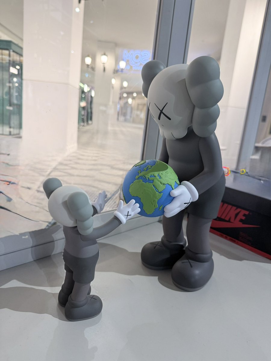 Prozac_PRN's tweet image. KAWS reminds us: the world we give shapes their tomorrow.