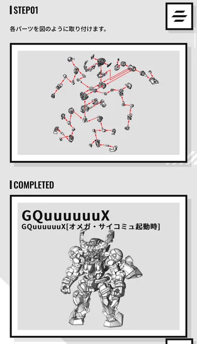 毎回恒例の流石に我々を信頼し過ぎな組み立て方説明のコーナー 