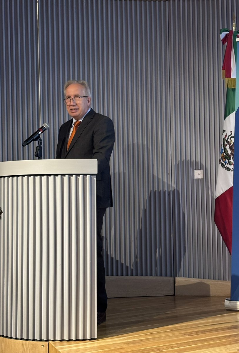 kasmexiko's tweet image. 🎙️ We welcome you to the III Transatlantic Security Conference!

📍 Anáhuac University Mexico, North Campus

Thanks to @FEGanahuacMX and @InstituteSDR for making it possible.
A key day for global dialogue begins.

#TSD2025 #KAS4Security #KASMéxico