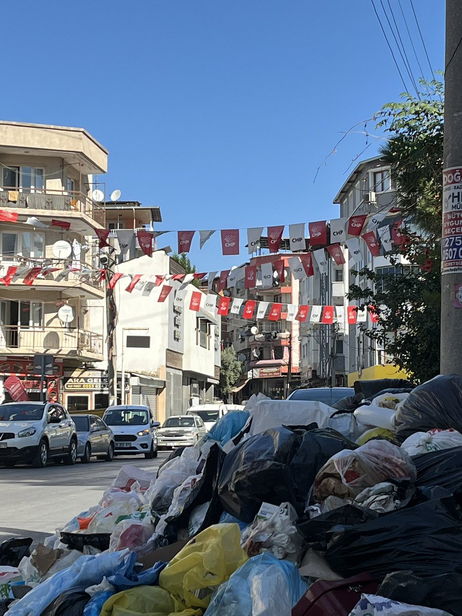 İzmir’in Çöp dağlarına çiçekler açar.