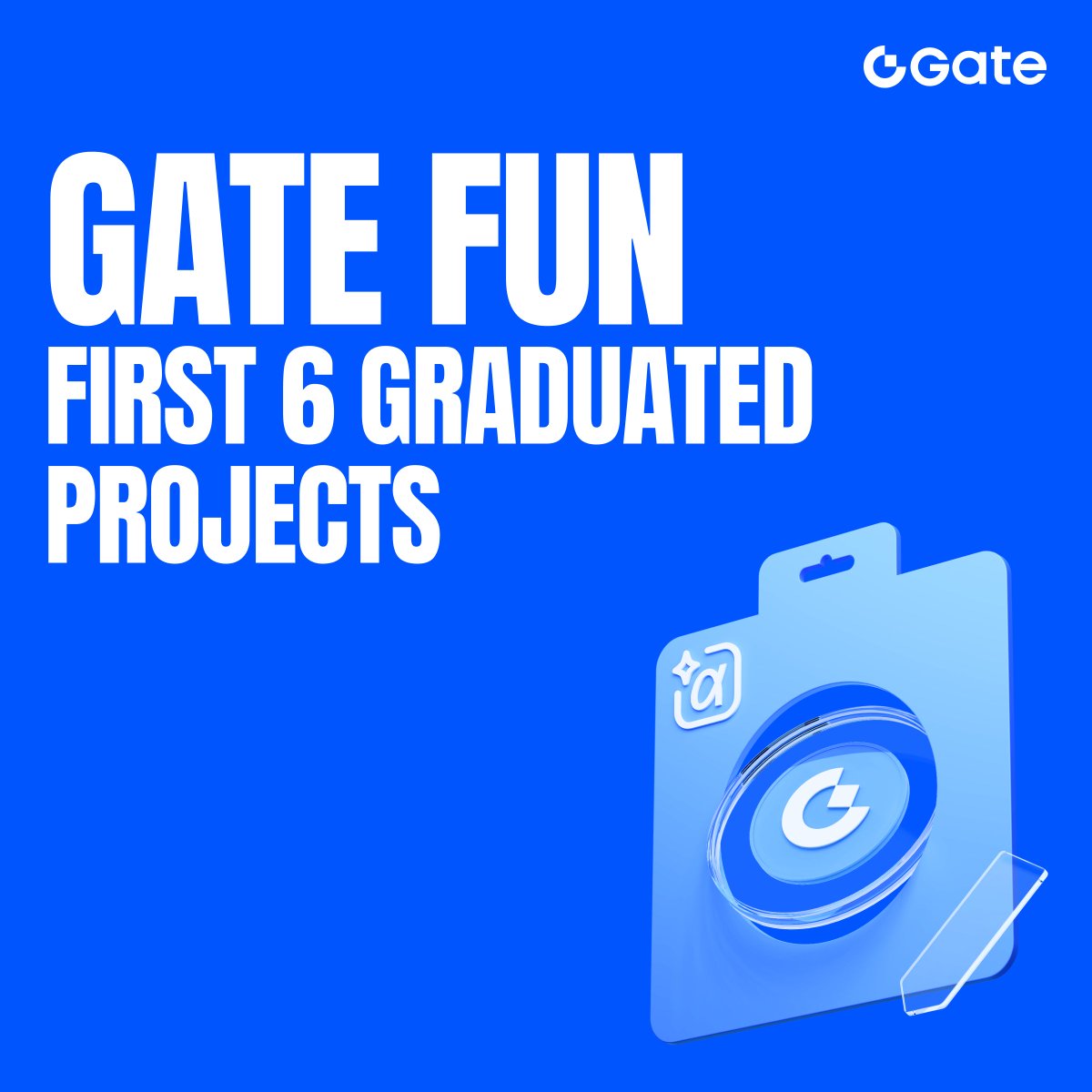 Gate_Fun's tweet image. 🚀 Since Gate Fun launch, 6 projects have already graduated on Gate Fun and listed on Gate Alpha!  

More creators are joining every day, fueling the growth of the #GateLayer ecosystem. 🌐  

👉 Be part of the next wave:   gate.com/announcements/…

#GateFun #NoCode