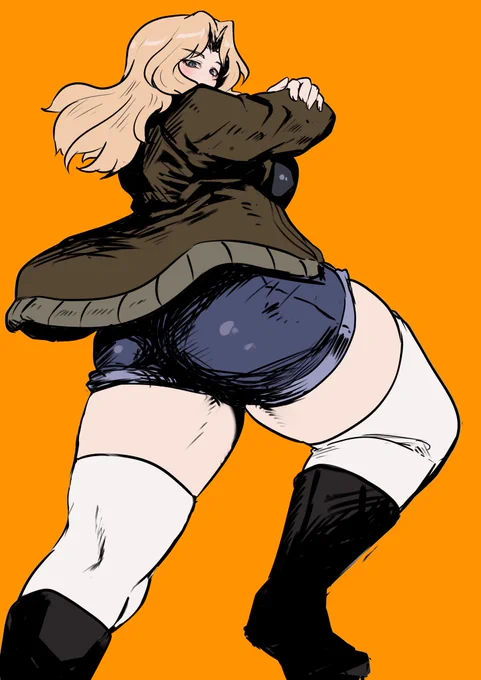 #今月描いたイラストを晒そう 下半身強化月間