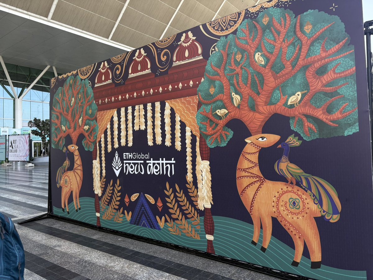 abhinav_g21's tweet image. Had such a good time at @ETHGlobal New Delhi 🙌
Met so many builders, devrels and some really amazing folks. Loved the energy!