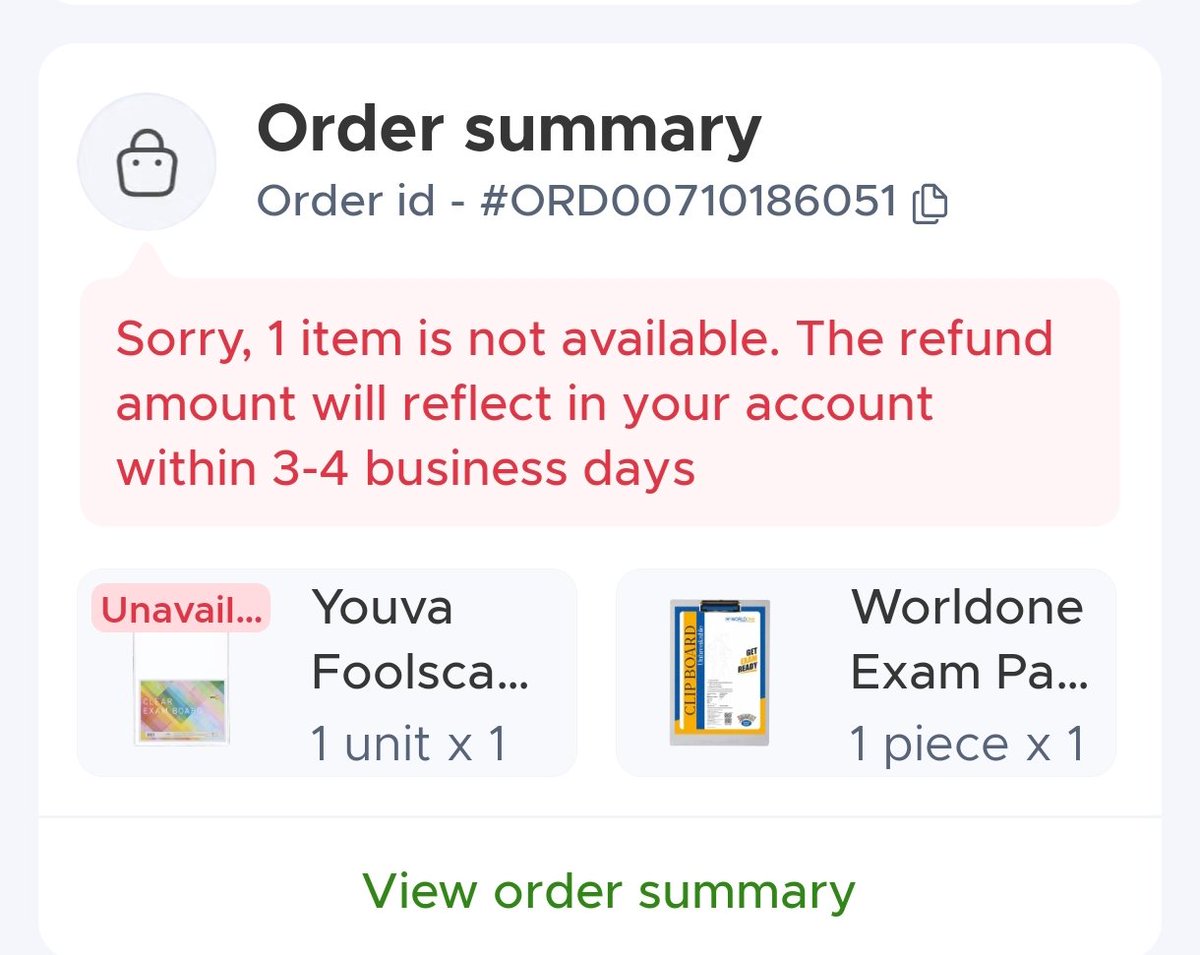DeepaKohad's tweet photo. @blinkitcares @jagograhakjago I ordered 2 pads (ORD00710186051), got 1. Reordered (ORD37927263532) ₹259 Skrill pad, but got ₹150 Youva again. Paid ₹109 extra due to your mistake. Asking return is unfair. 3rd time issue—refund ₹109 + strict action needed. https://t.co/l8EVAjsa90