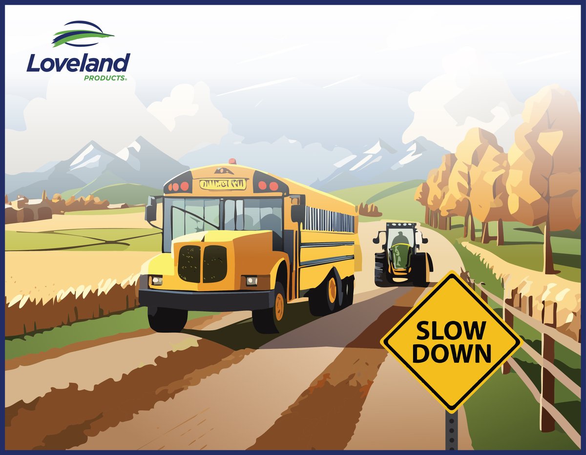 As summer winds down and fall approaches, it’s important to slow down and pay extra attention out on the roads. With more traffic from school busses and large farming equipment, staying alert is critical. We’re all better when we work together to stay safe!