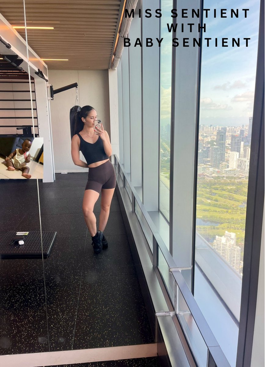 Horllyreal's tweet photo. 3rd day of posting about @SentientAGI

Gym once a day keeps the doctor away 😎
Can you notice that Baby Sentient is with Miss Sentient @0xsachi

Sentient is turning AI into an open economy, where agents create value and that value flows back to the people. #BabygSent #SentientAGI https://t.co/c7oLcx7oqm