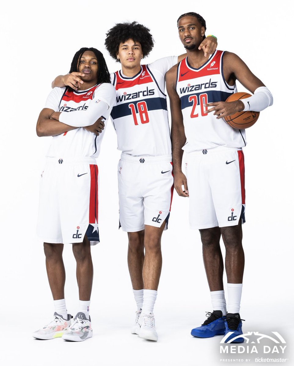 Year 2 🔜

(📸 via <a href="/WashWizards/">Washington Wizards</a>)