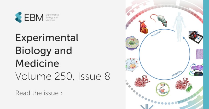 Discover the latest in Experimental Biology and Medicine! <a href="/ExpBiolMed/">Experimental Biology and Medicine</a> Volume 250, Issue 8 is out now 📚✨

Dive into the research here 👇

ebm-journal.org/research-topic…