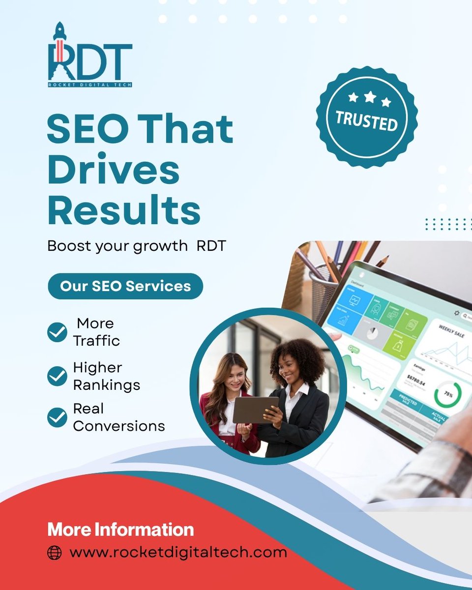 rocket_tech's tweet image. 🚀 Need better SEO results? Boost traffic, rankings &amp;amp; conversions with RDT! 🌐 #SEO #DigitalMarketing

💻 info@rocketdigitaltech.com
📞 +1 (478) 800-4007
🔗 rocketdigitaltech.com

#RDT #SEOExpert #BusinessGrowth #TechSolutions #OnlineSuccess #rocketdigitaltech #seospacelist