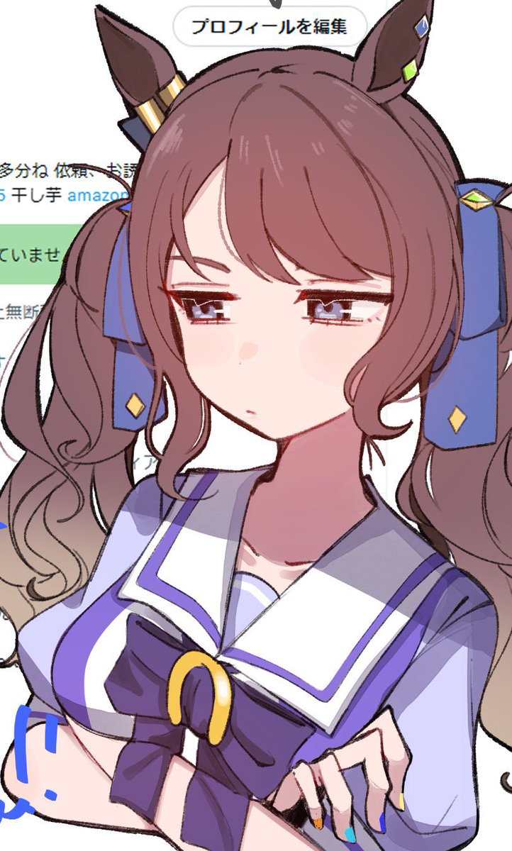✌️
 #今月描いた絵を晒そう 