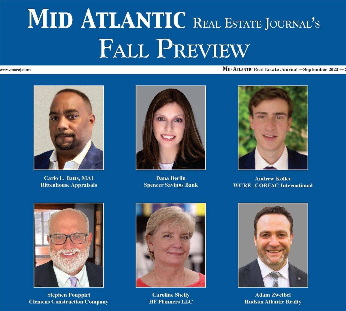MAREJournal's tweet image. 👀 What’s everyone in CRE talking about this fall?
The #MAREJ Fall Preview has the answers—market shifts, new development trends, and the leaders driving growth.

Flip through 👉 online.flippingbook.com/view/57940092/…
#FallPreview #CRE #RealEstateNews #MidAtlantic