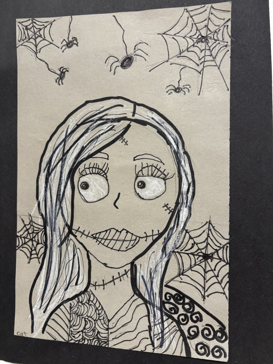 Tim Burton inspired art 👻 ✏️ 🕸️ <a href="/mrfreygould/">Andrew Frey-Gould</a>