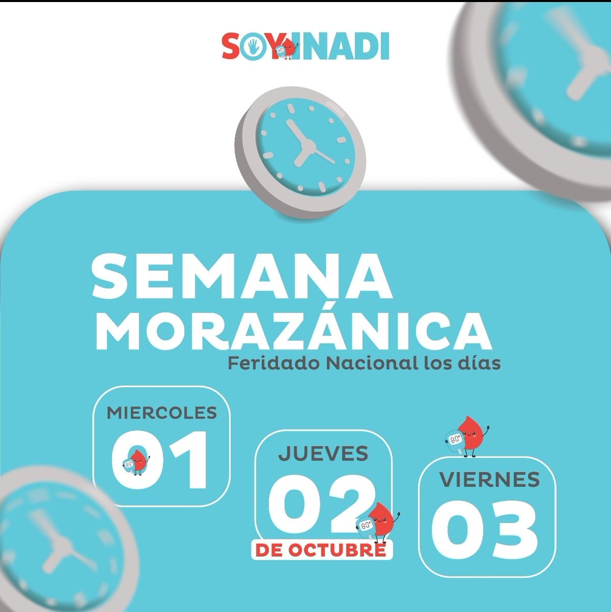 ¡Feriado Morazanico!