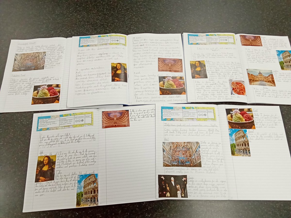 Year 4 have been working hard learning about Italian culture in their geography lessons.