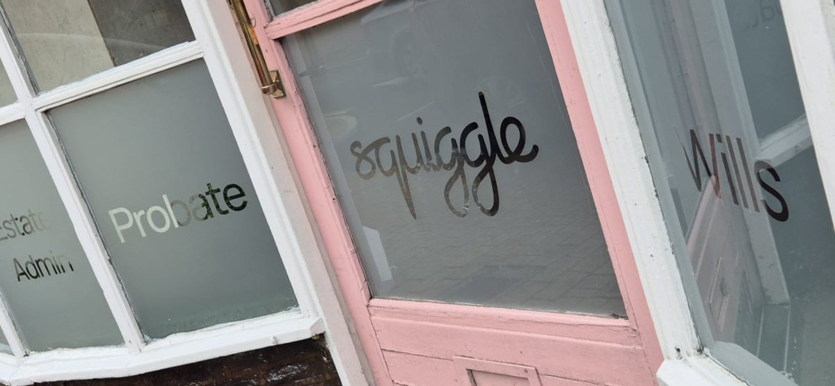 ✨Check out the colourful, impactful new exterior signs &amp; window decals we created for Squiggle! ⭐️5-star reviewed &amp; perfect for grabbing attention on the street!👀 #signage #signs #smallbusinesstips #signagecompany