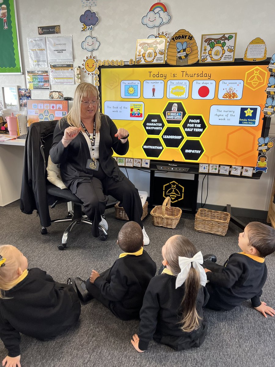 warren_farm_pri's tweet image. Lots of fantastic learning and exploring in Nursery. It’s always great to see our Character Waypoints in action with our youngest children
Character at Warren Farm
‘It’s who we are not what we do!’
🐝🤩🐝🤩
#ExcellenceinEverything
#Teamwork #WorkEthic #Motivation #Communication