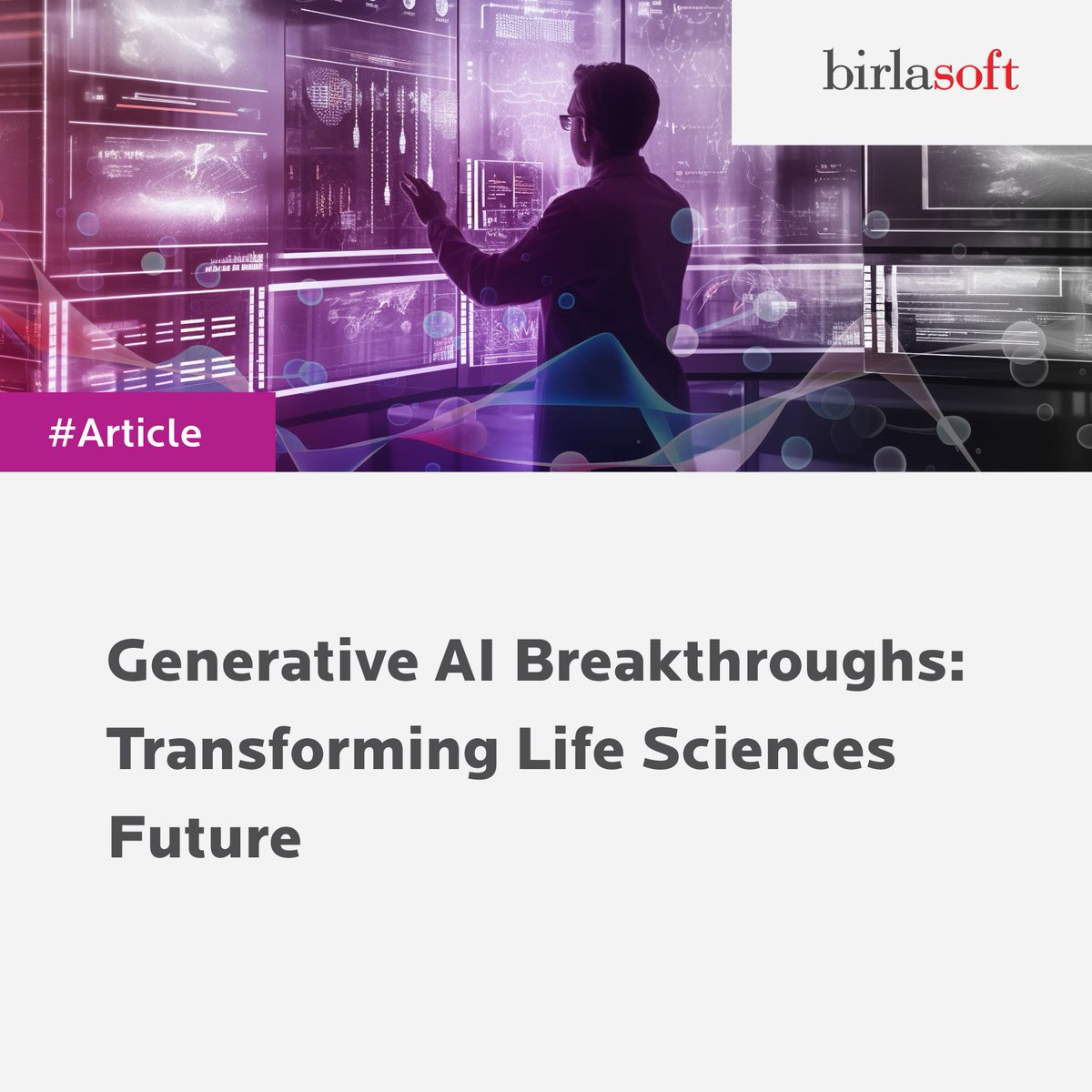 Generative AI is reshaping the future of life sciences. From accelerating drug discovery and clinical trial design to streamlining documentation, enhancing telemedicine, and enabling predictive maintenance - AI is driving smarter care and faster innovation across the industry.