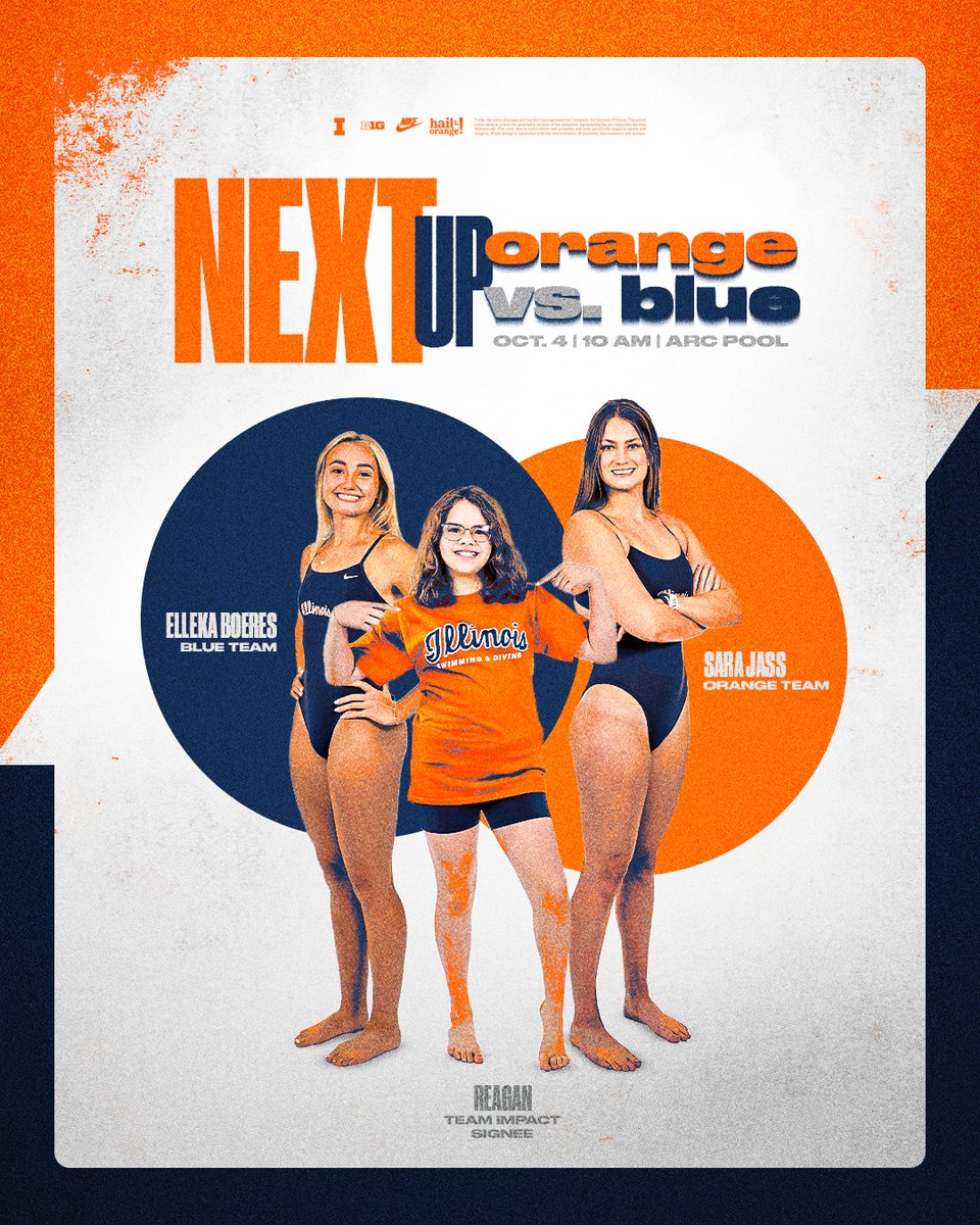 Orange vs. Blue this weekend 🔶 🔷