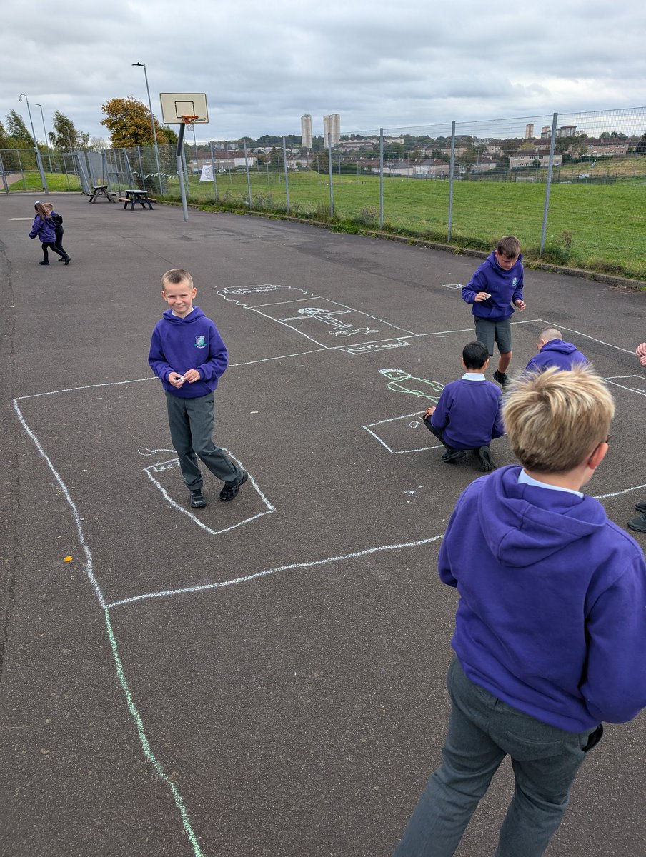 MissNMCurrie's tweet photo. P7 were able to show their understanding of what we may find inside a church! #outdoorlearningweek @StMonicaMilton https://t.co/OO3y81UhnU
