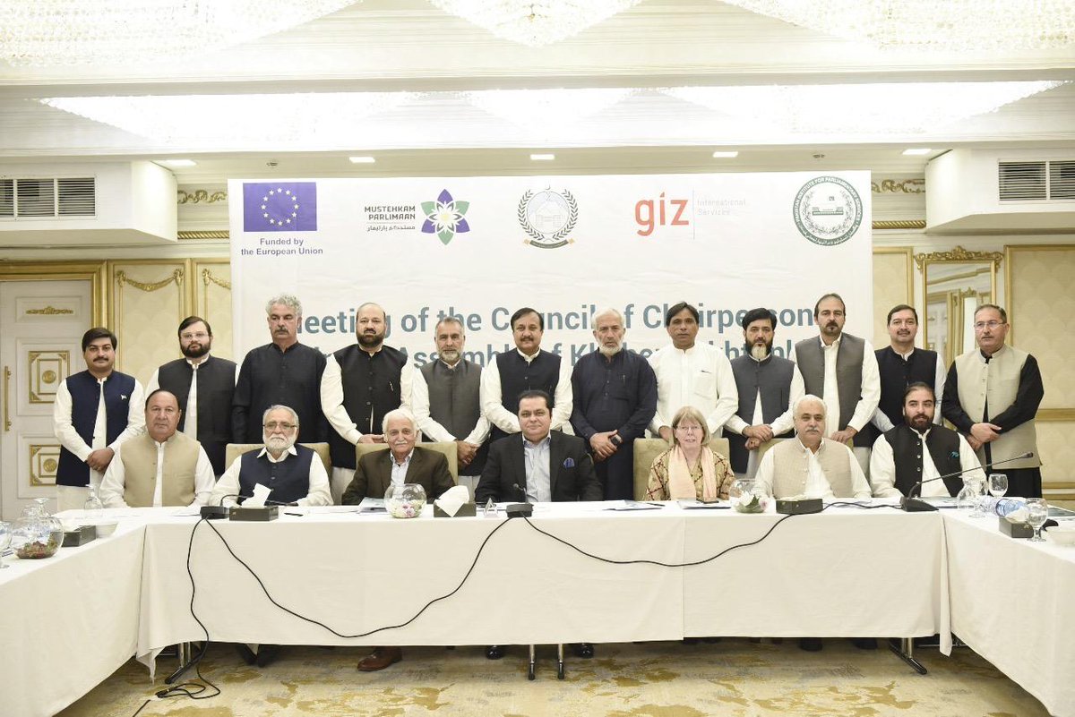 PIPS_GOV's tweet image. The Pakistan Institute for Parliamentary Services (PIPS), in collaboration with Mustehkam Parlimaan (MuP) – a project funded by the European Union – organised a two-day consultative meeting of the Council of Chairpersons of the Provincial Assembly of Khyber Pakhtunkhwa.