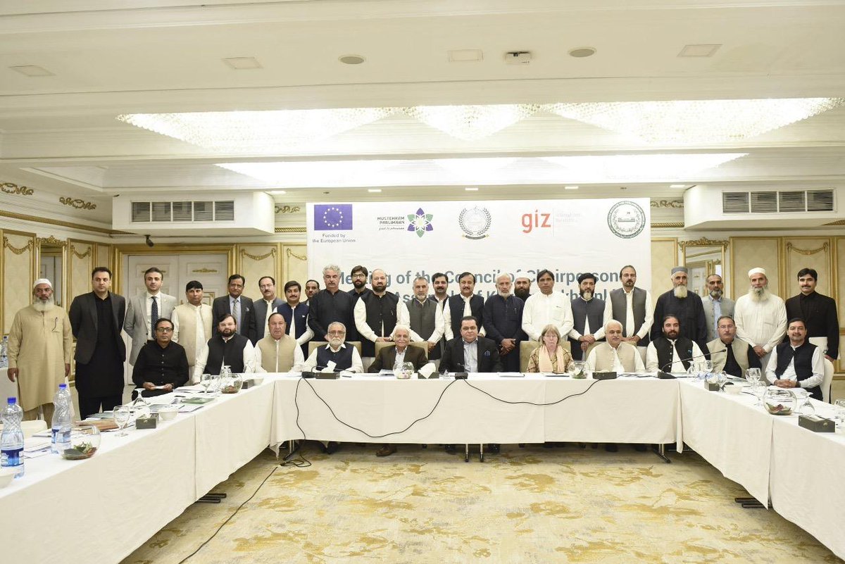 PIPS_GOV's tweet image. The Pakistan Institute for Parliamentary Services (PIPS), in collaboration with Mustehkam Parlimaan (MuP) – a project funded by the European Union – organised a two-day consultative meeting of the Council of Chairpersons of the Provincial Assembly of Khyber Pakhtunkhwa.