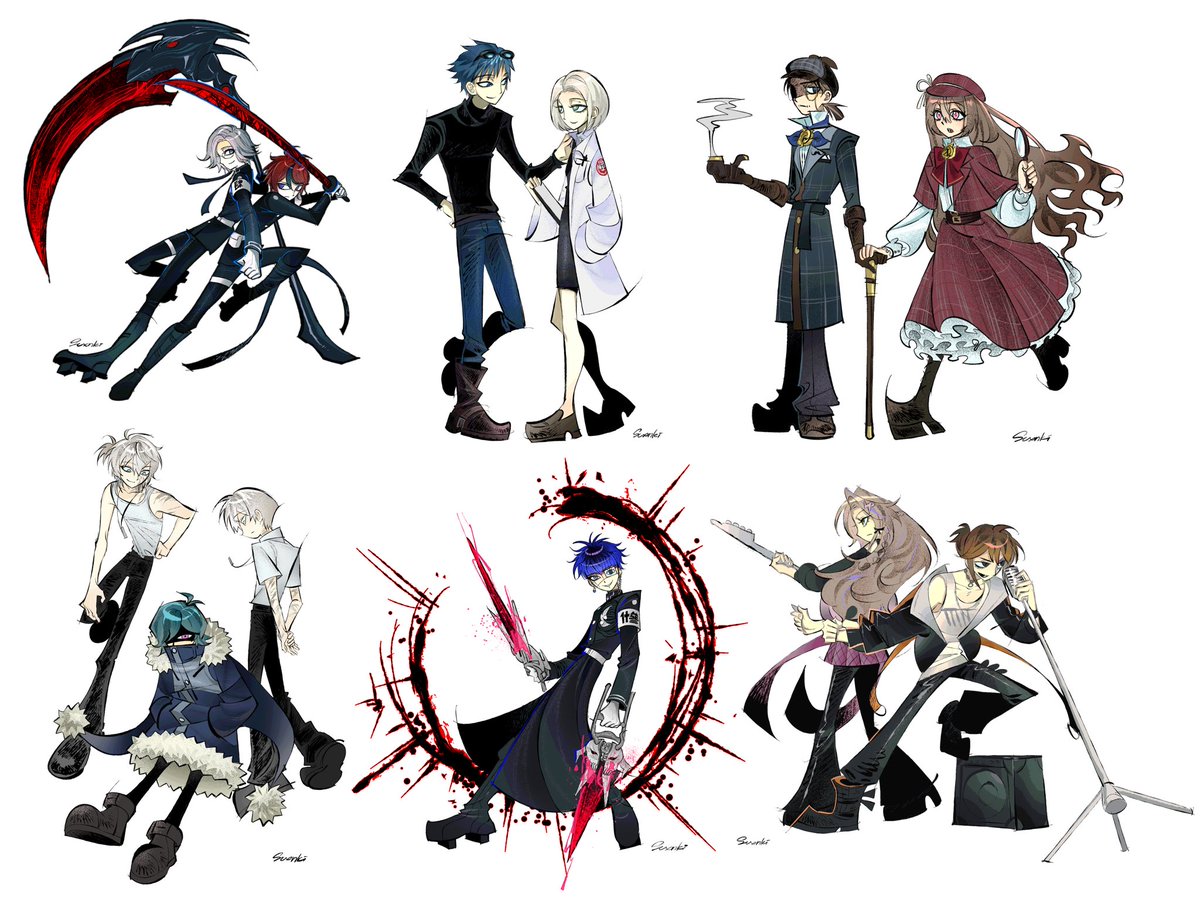 작업했던 커미션입니다 신청 감사드려요 😄