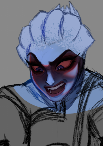 AeliaSolarisArt's tweet photo. Trying to experiment with shadings on this WIP using the best asari (my wife :3) https://t.co/OEOuCAI3l9