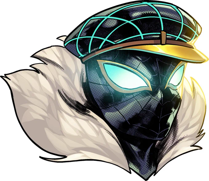 Need to pay a couple bills today Is anyone interested in some $50 headshots commissions? These are some Spidersonas I did for friends DM if you're interested