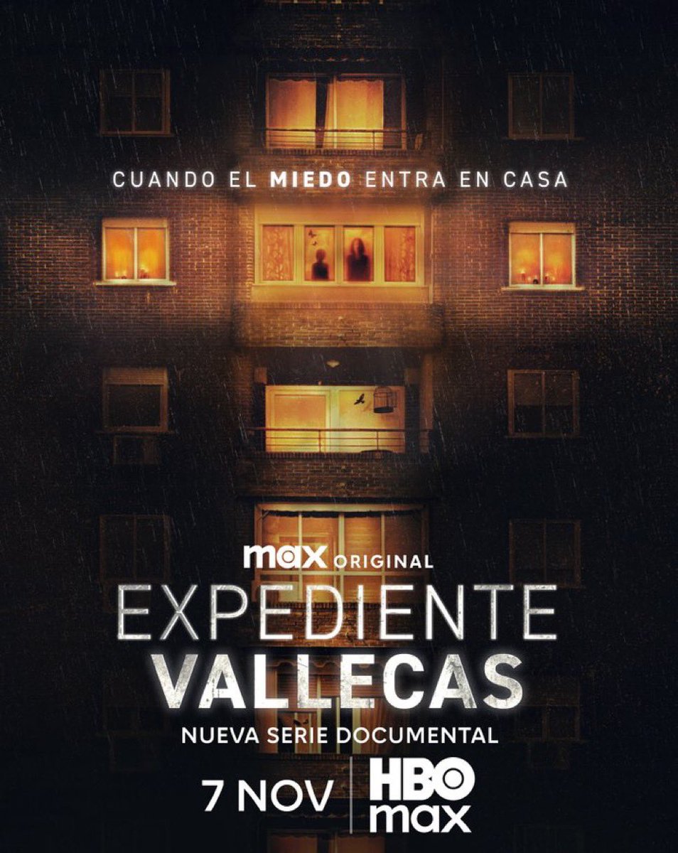PreviouslySerie's tweet photo. #ExpedienteVallecas

🔴NOVEDAD🔴

“Cuando el miedo entra en casa”

@StreamMaxES presenta su nueva DOCUSERIE con una historia paranormal sin resolver en uno de Los Barrios más famosos de Madrid.

ESTRENO el 7 de noviembre. https://t.co/mlIKHsGdVi