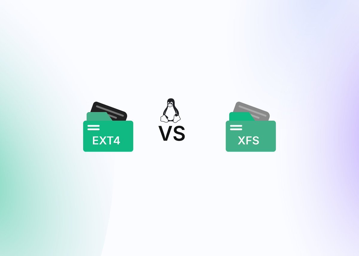 linuxopsys's tweet image. Ext4 vs XFS – Which Filesystem Should You Use

Users running a Linux system hardly pay attention to the underlying filesystem. In fact, during the installation of Linux, there’s a tendency to often go with the default filesystem listed without exploring other available options.…