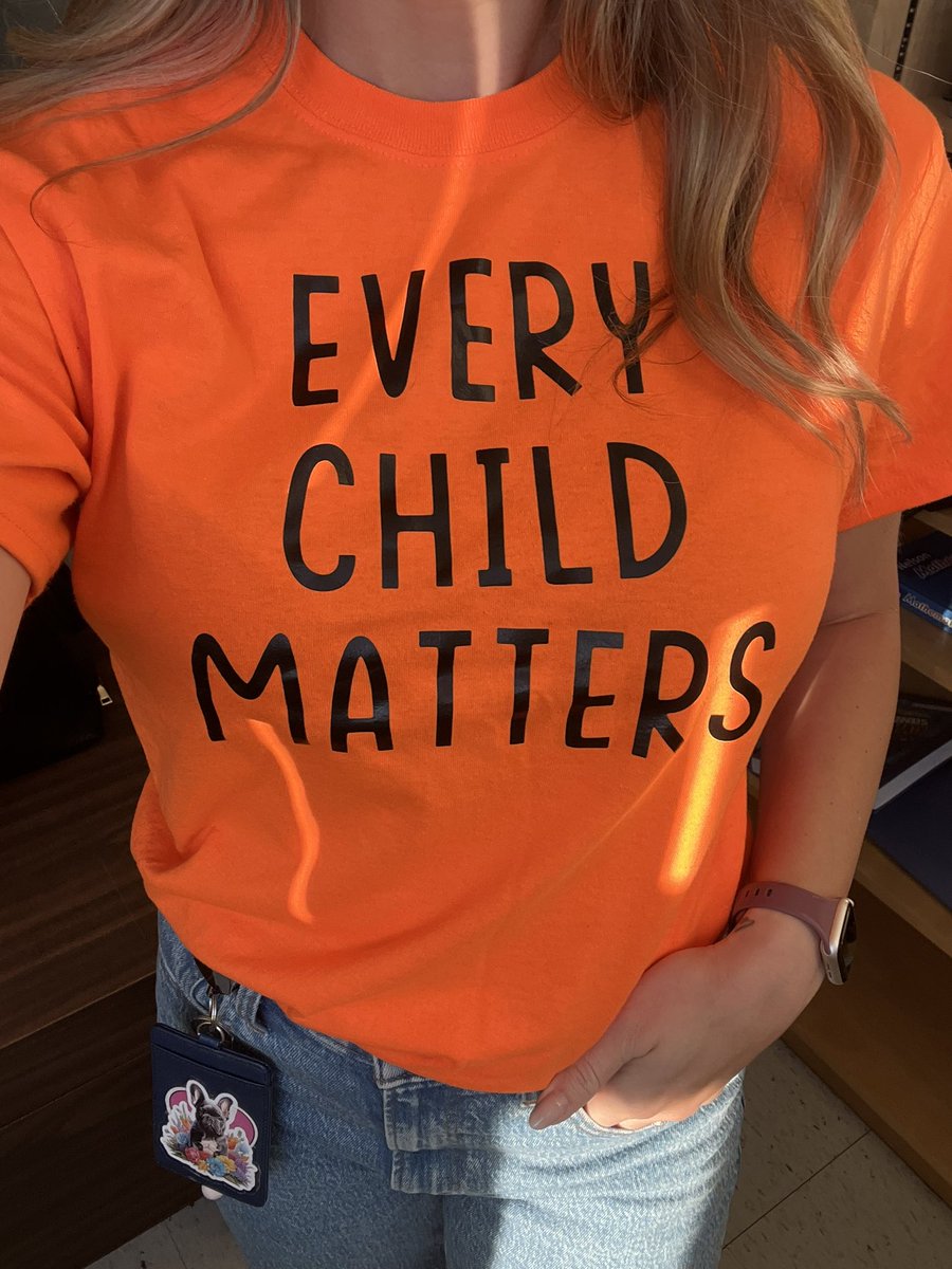 Every child maters! #orangeshirtday