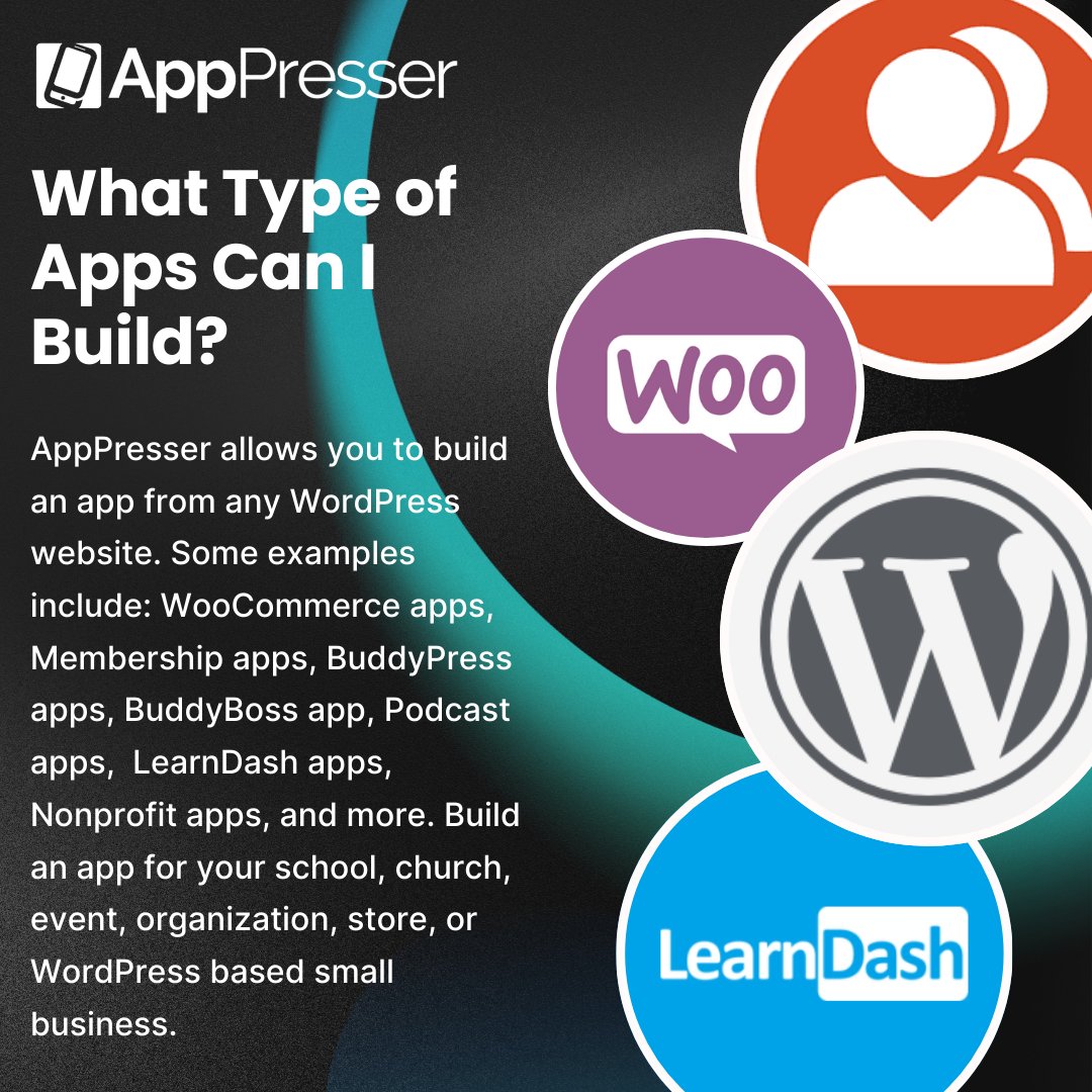 apppresser's tweet image. 📱 Turn any WordPress site into a mobile app with AppPresser!

From stores to schools, podcasts to nonprofits, AppPresser helps you create fully functional mobile apps without writing a single line of code.

 👉Get started: apppresser.com