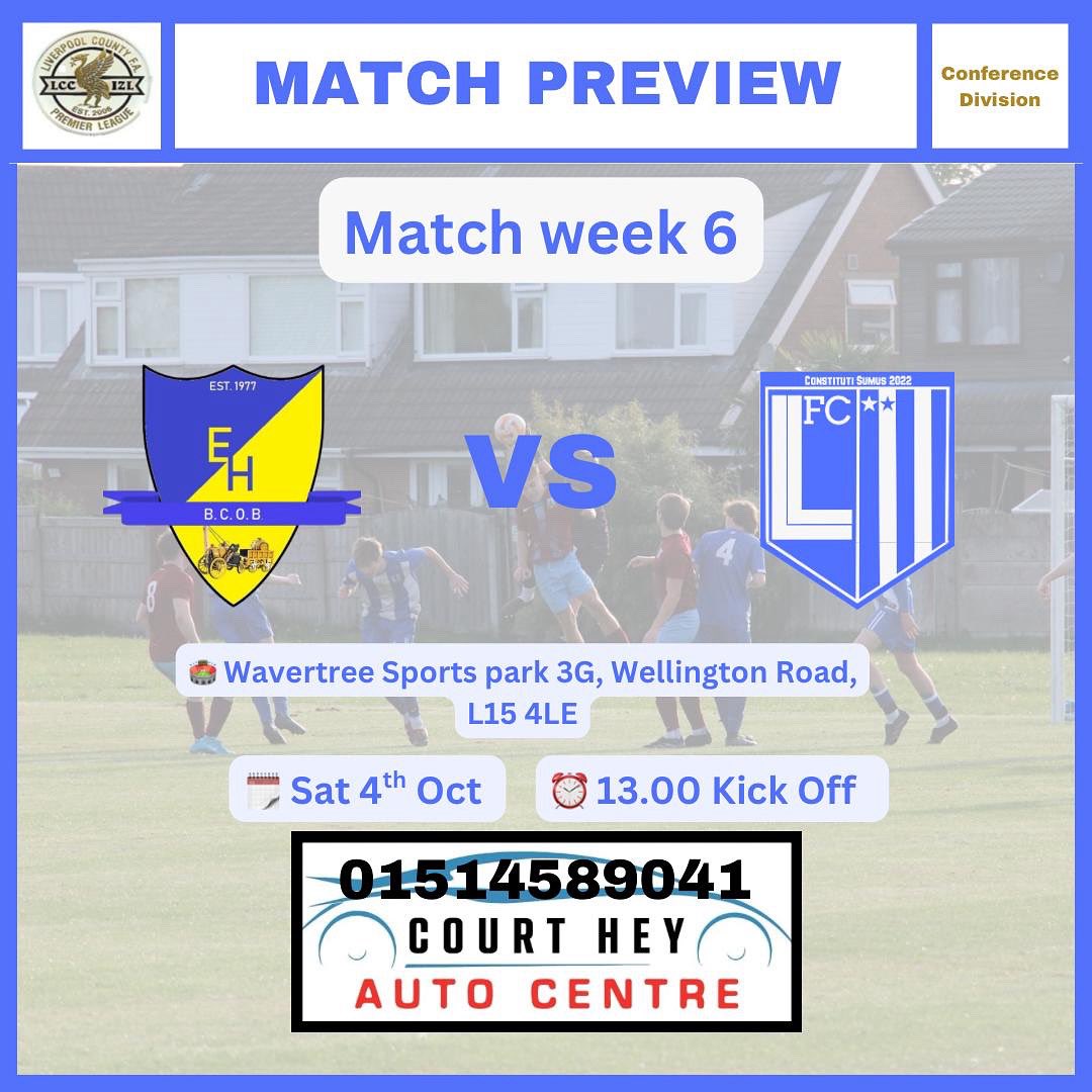 Earlier kick off for the lads Saturday need to get back into it after last week’s disappointment 👊🏼