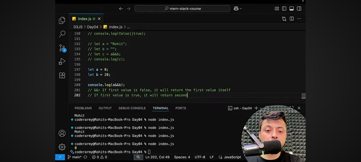 Pawan_5564's tweet image. Day 19 — JS Conditionals, Loops &amp;amp; Operators

Learning how logic flows in JavaScript 👨‍💻
Operators ➝ Conditionals ➝ Loops

#JavaScript #WebDevelopment #DefenceChallenge