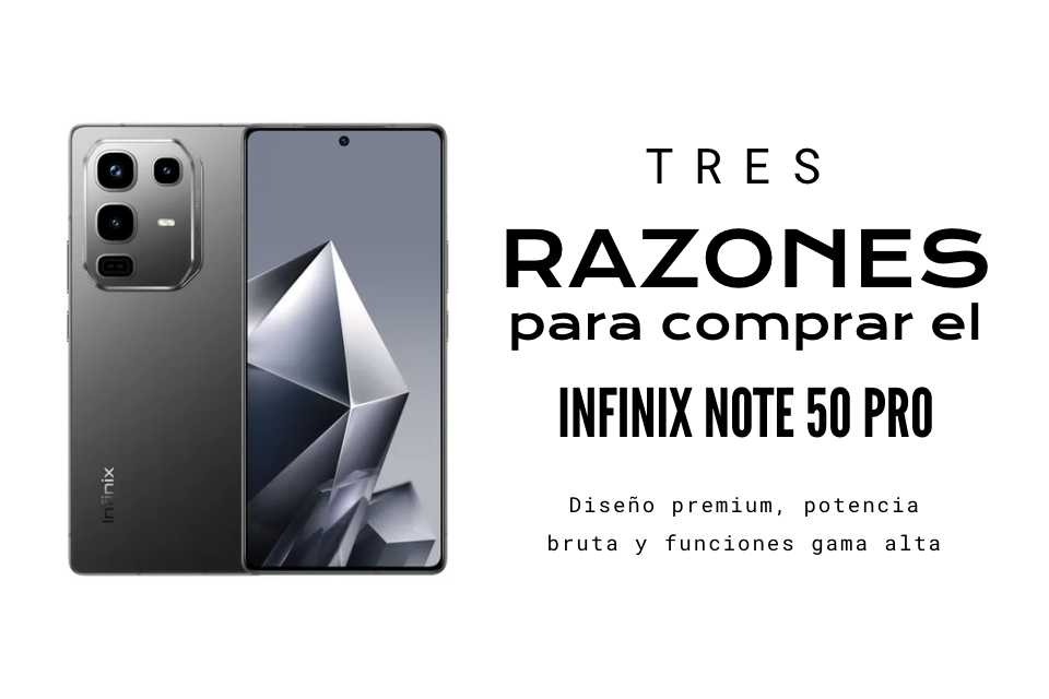 Comunidaria's tweet image. Si estás buscando un smartphone que combine diseño premium, potencia bruta y funciones que normalmente solo ves en gamas mucho más caras… el Infinix Note 50 Pro merece tu atención. 3 razones para comprar el Infinix Note 50 Pro. #infinixnote50pro

comunidaria.com/3-razones-para…