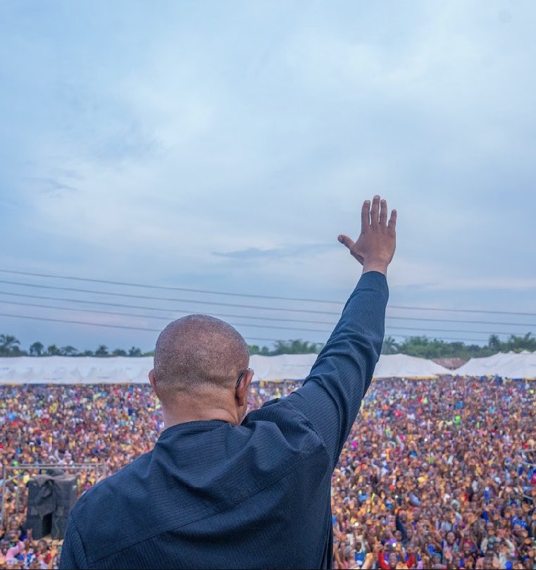 PETER OBI IS THE ONLY POLITICIAN WITH REAL SUPPORTERS.. Those of us supporting him are not doing that bcos of inducement like Jagabandits and Atikites.. We are real and we are not backing down. NO RETREAT, NO SURRENDER!