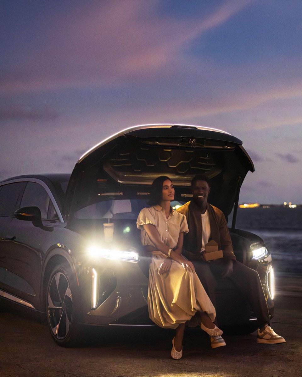 Frunk row seats > front row seats.  ​

​The perfect pause wherever the road takes you. ​

​#LucidGravity #CompromiseNothing