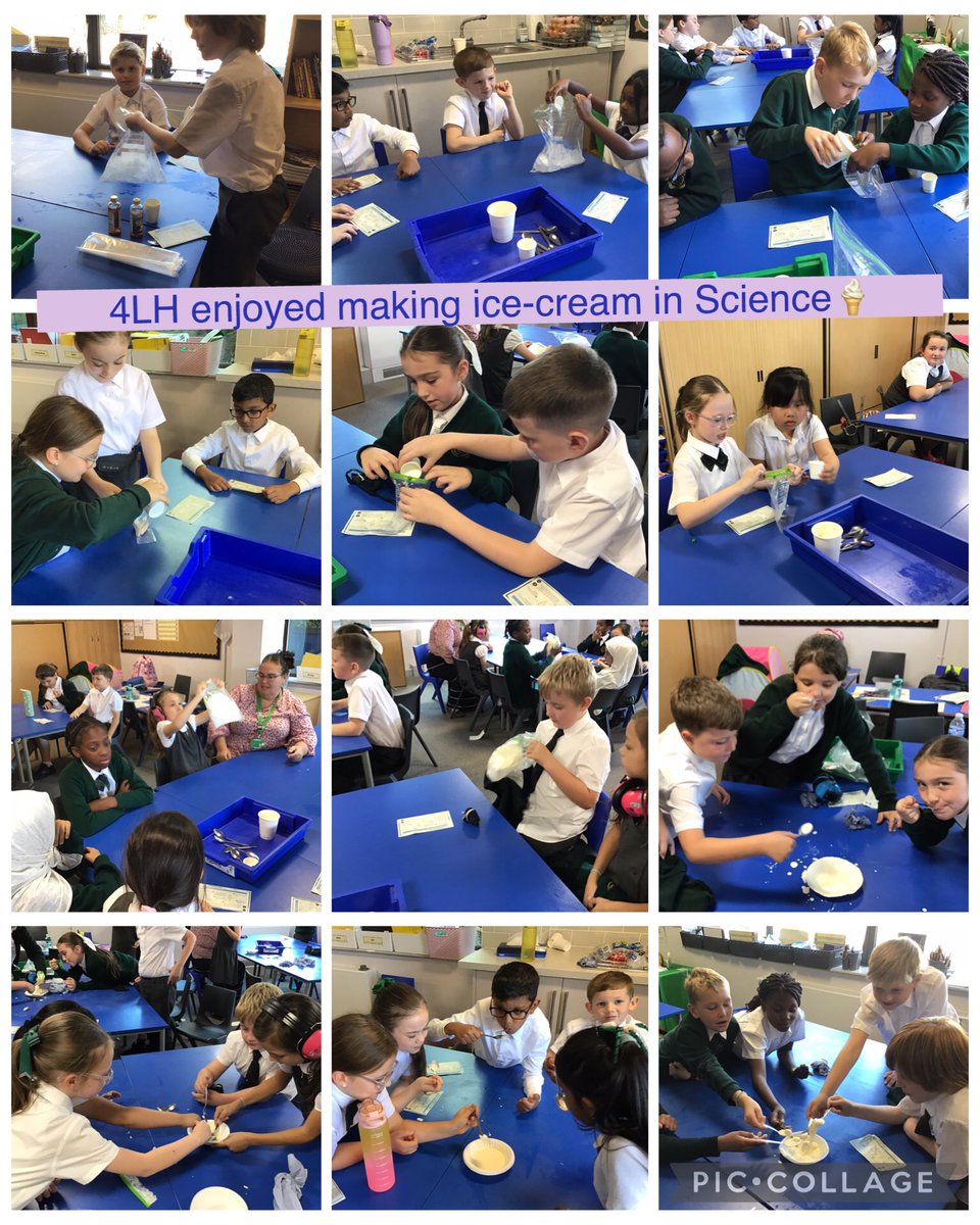 4LH enjoyed their Science lesson on freezing and melting this week! They were so eager to taste the finished product🍦