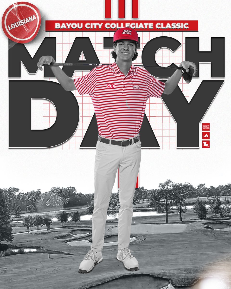 The final round is underway in Houston ⛳️ 

Keep up with the Cajuns here ⤵️
📊 ragncaj.co/mr8

#GeauxCajuns
