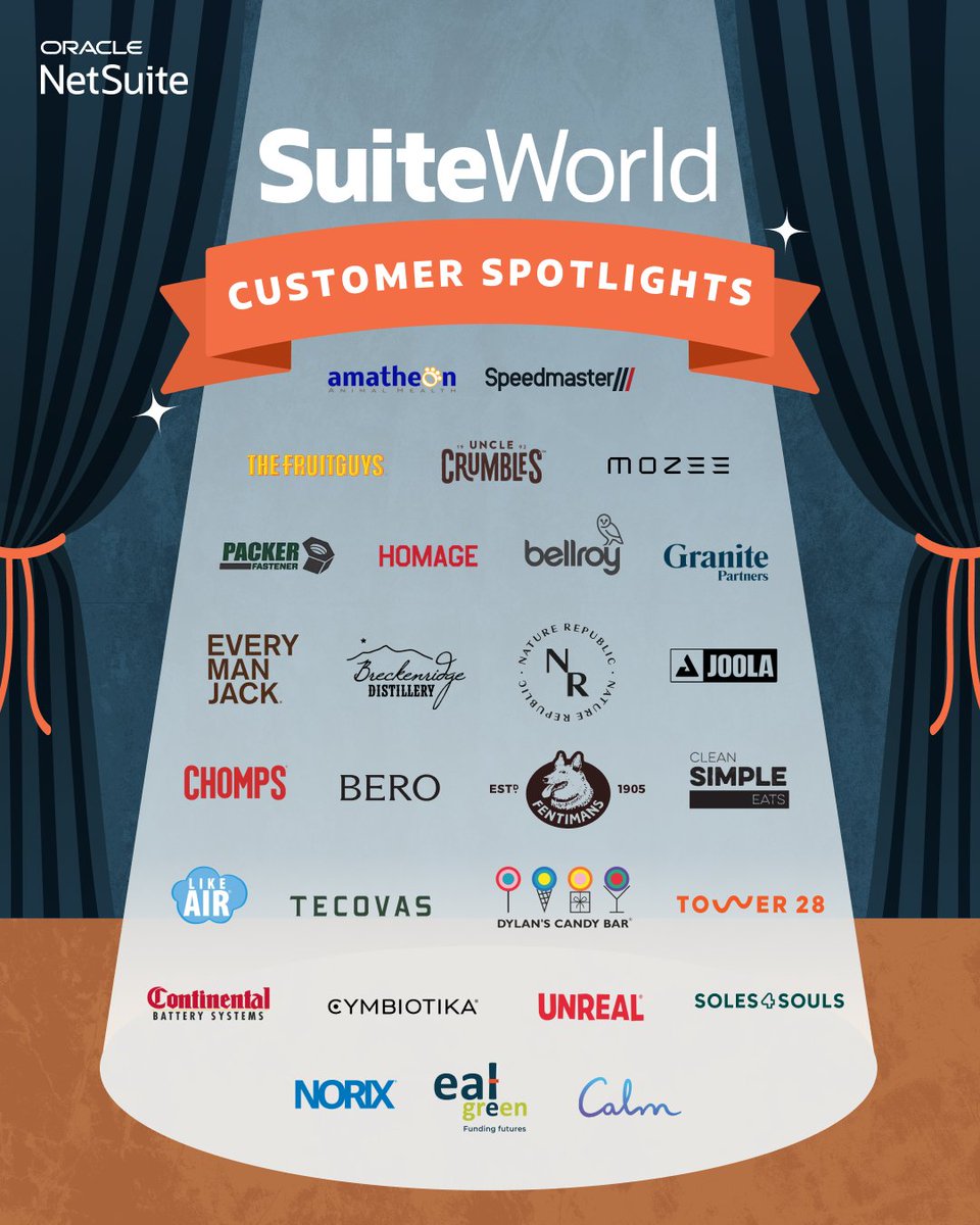 l_u_b_a's tweet image. At #SuiteWorld, @NetSuite customers take center stage. Register today to see these incredible companies at every corner. social.ora.cl/6012A9MnA