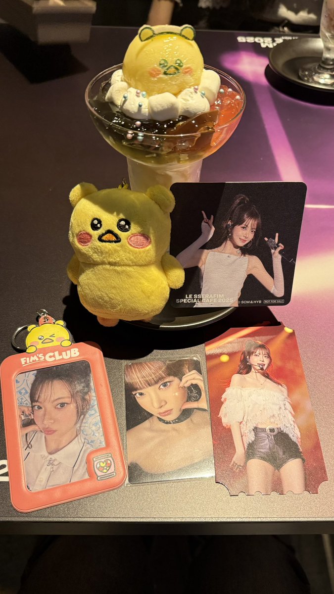 LE SSERAFIM SPECIAL CAFE 2025 
'EASY CRAZY HOT'

めっちゃ可愛かったし最高に楽しかった♡♡
